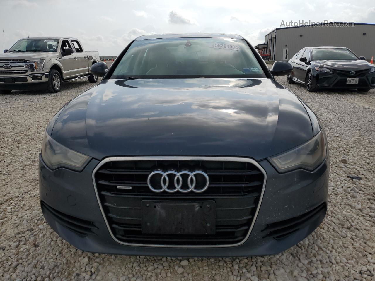 2014 Audi A6 Premium Plus Gray vin: WAUFGAFC1EN071969