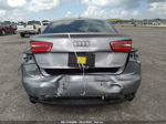 2014 Audi A6 3.0t Premium Plus Gray vin: WAUFGAFC1EN157508