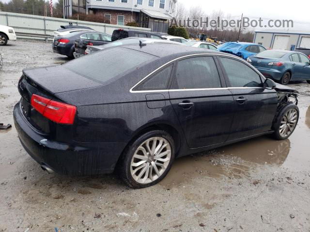 2014 Audi A6 Premium Plus Black vin: WAUFGAFC2EN018651