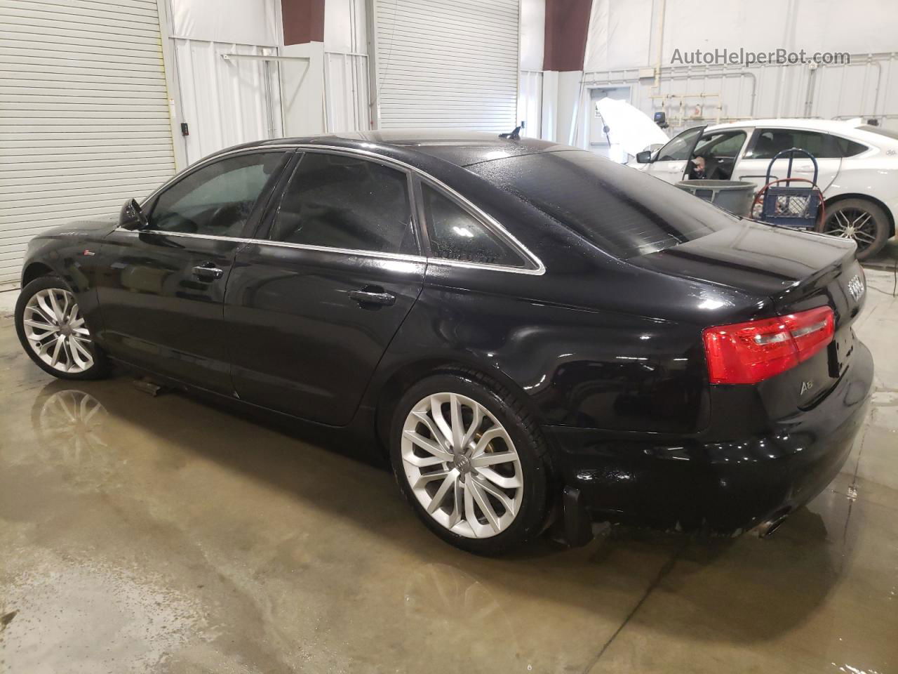 2014 Audi A6 Premium Plus Black vin: WAUFGAFC2EN035269