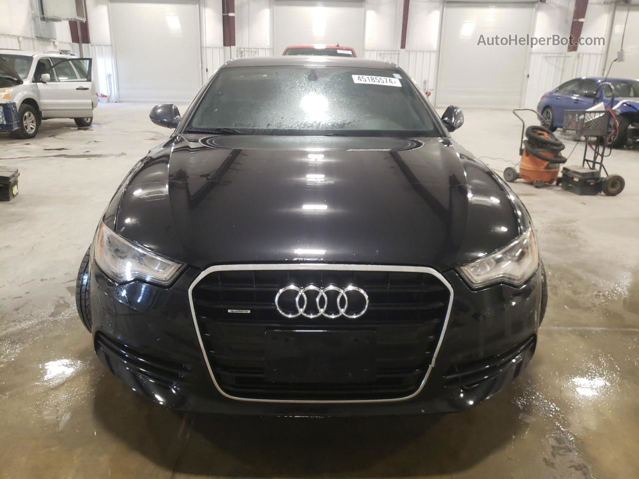 2014 Audi A6 Premium Plus Black vin: WAUFGAFC2EN035269