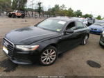 2014 Audi A6 3.0t Premium Plus Black vin: WAUFGAFC2EN054811