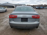 2014 Audi A6 Premium Plus Silver vin: WAUFGAFC2EN088912