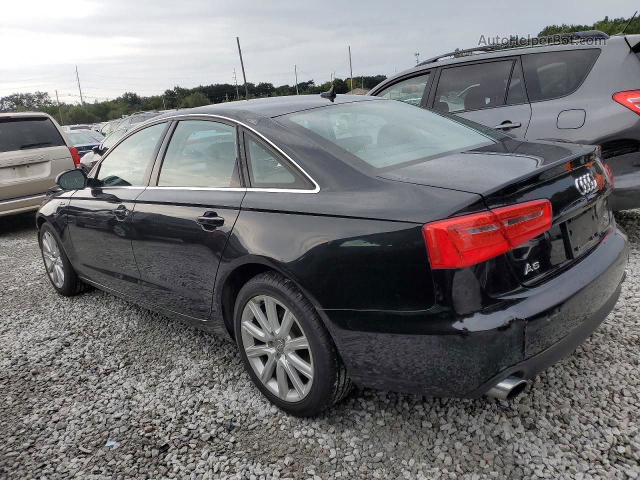 2014 Audi A6 Premium Plus Black vin: WAUFGAFC2EN109872