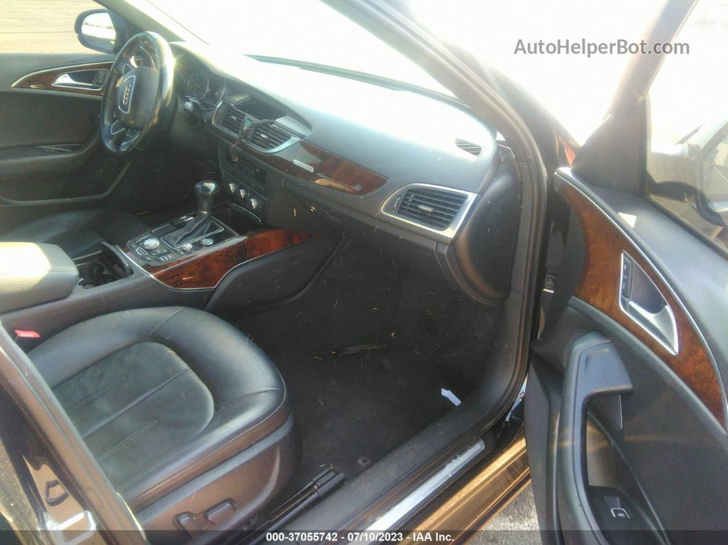 2014 Audi A6 3.0t Premium Plus Черный vin: WAUFGAFC3EN078289