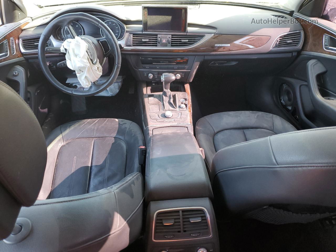 2014 Audi A6 Premium Plus Серебряный vin: WAUFGAFC4EN110666