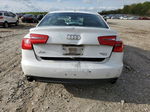 2014 Audi A6 Premium Plus White vin: WAUFGAFC4EN164050