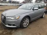 2014 Audi A6 Premium Plus Серебряный vin: WAUFGAFC5EN014576