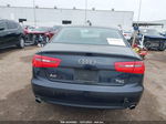 2014 Audi A6 3.0t Premium Plus Dark Blue vin: WAUFGAFC6EN012531