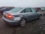 2014 Audi A6 Premium Plus Серый vin: WAUFGAFC6EN161229