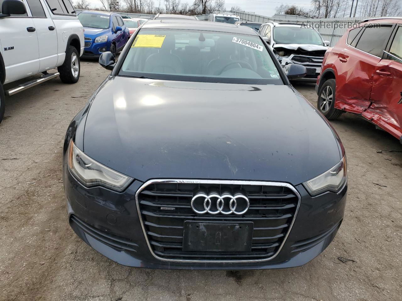 2014 Audi A6 Premium Plus Charcoal vin: WAUFGAFC7EN065061