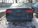 2014 Audi A6 Premium Plus Blue vin: WAUFGAFC7EN070812