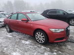 2014 Audi A6 Premium Plus Red vin: WAUFGAFC8EN074660