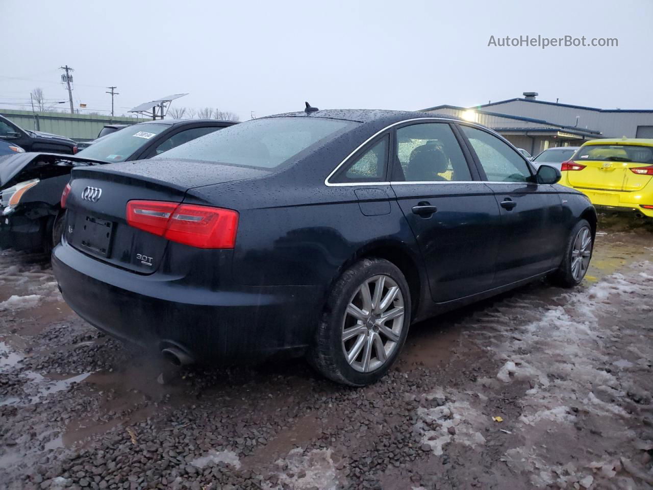 2014 Audi A6 Premium Plus Charcoal vin: WAUFGAFC9EN063795