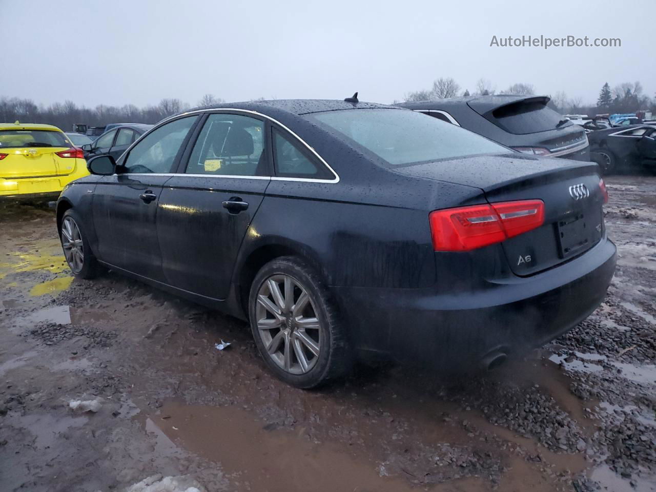 2014 Audi A6 Premium Plus Charcoal vin: WAUFGAFC9EN063795