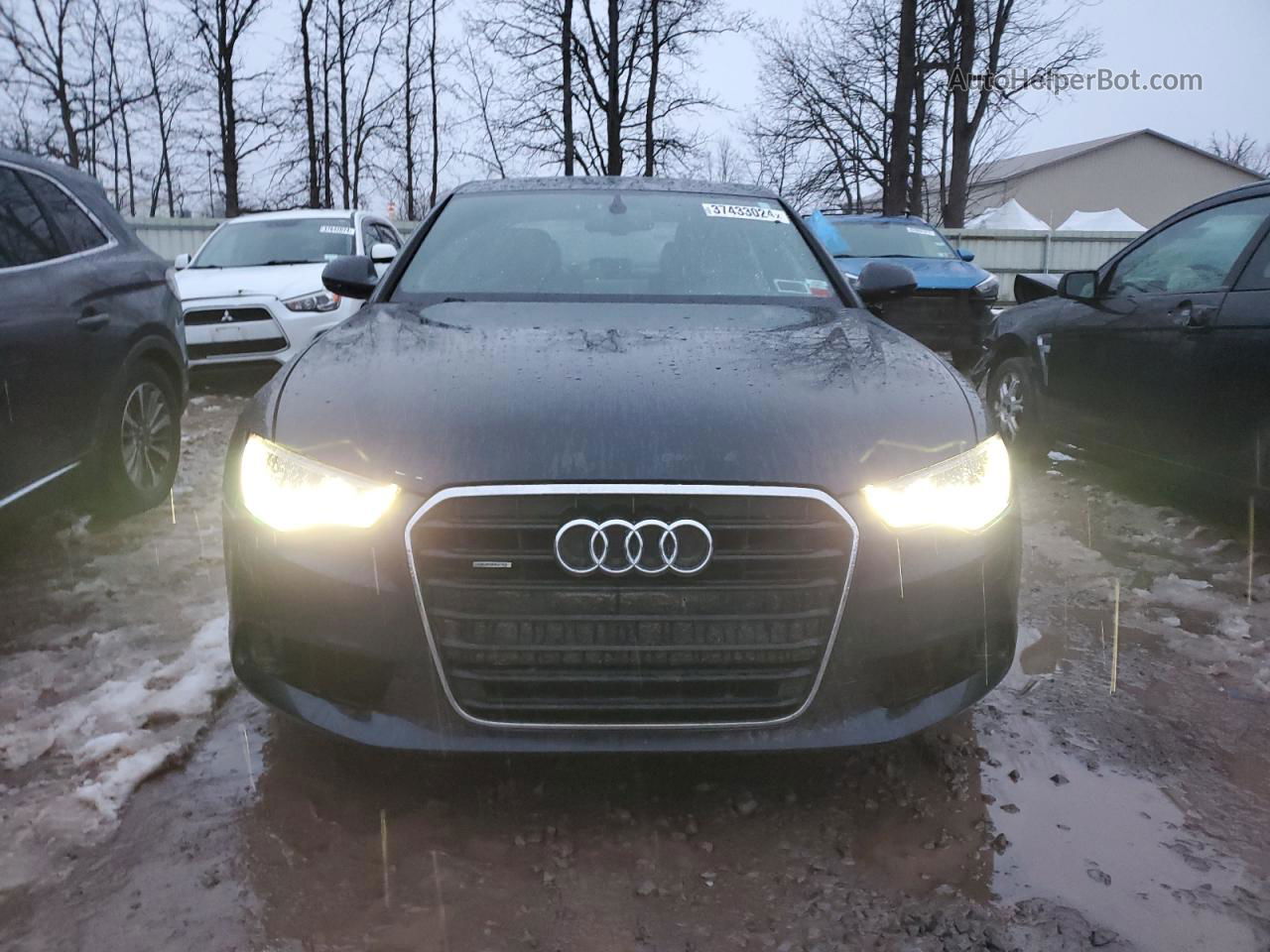 2014 Audi A6 Premium Plus Charcoal vin: WAUFGAFC9EN063795