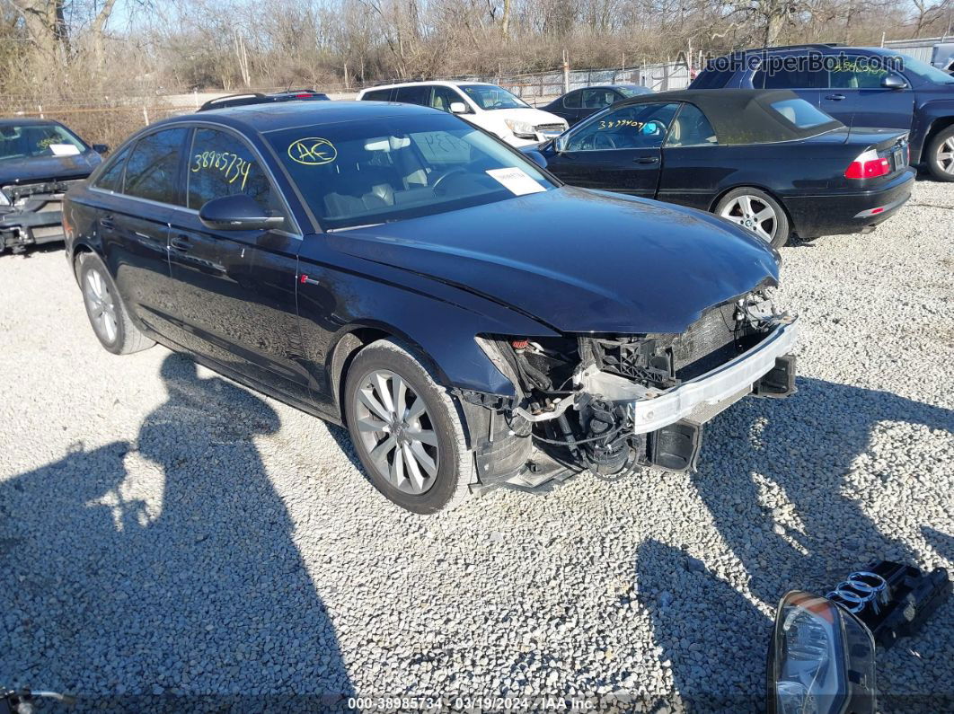 2013 Audi A6 3.0t Premium Black vin: WAUFGAFCXDN127888