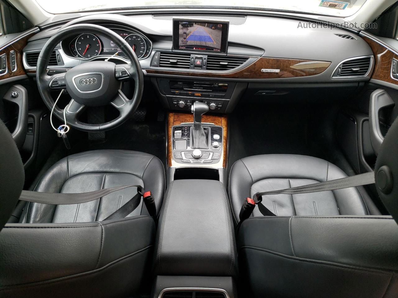 2014 Audi A6 Premium Plus Синий vin: WAUFGAFCXEN030742