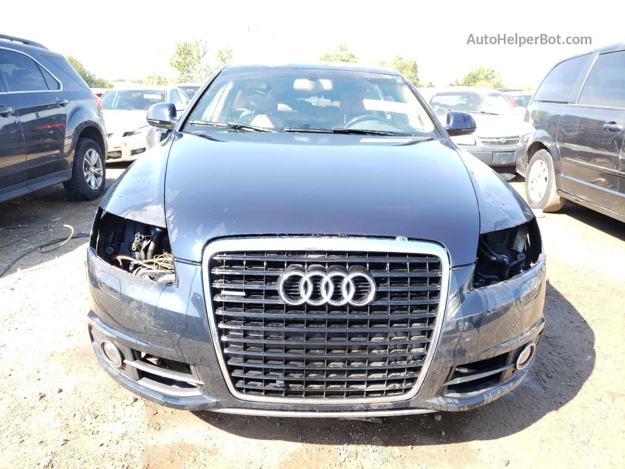 2011 Audi A6 Premium Plus Blue vin: WAUFGBFB7BN066963