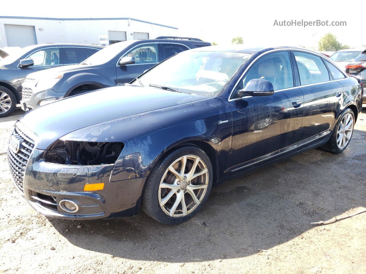 2011 Audi A6 Premium Plus Blue vin: WAUFGBFB7BN066963