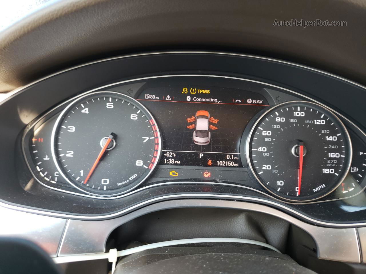 2014 Audi A6 Premium Plus Черный vin: WAUFGBFC3EN163719