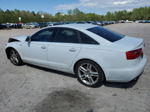 2014 Audi A6 Premium Plus White vin: WAUFGBFC9EN016188