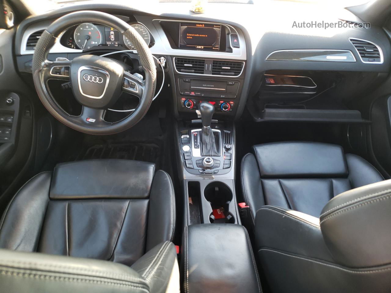 2012 Audi S4 Premium Белый vin: WAUFGCFL4CA009286