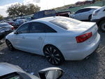 2014 Audi A6 Premium Plus White vin: WAUFMAFC0EN146833