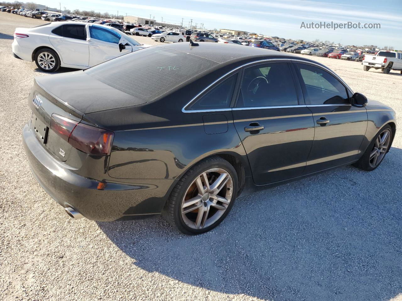 2014 Audi A6 Premium Plus Black vin: WAUFMAFC2EN115714