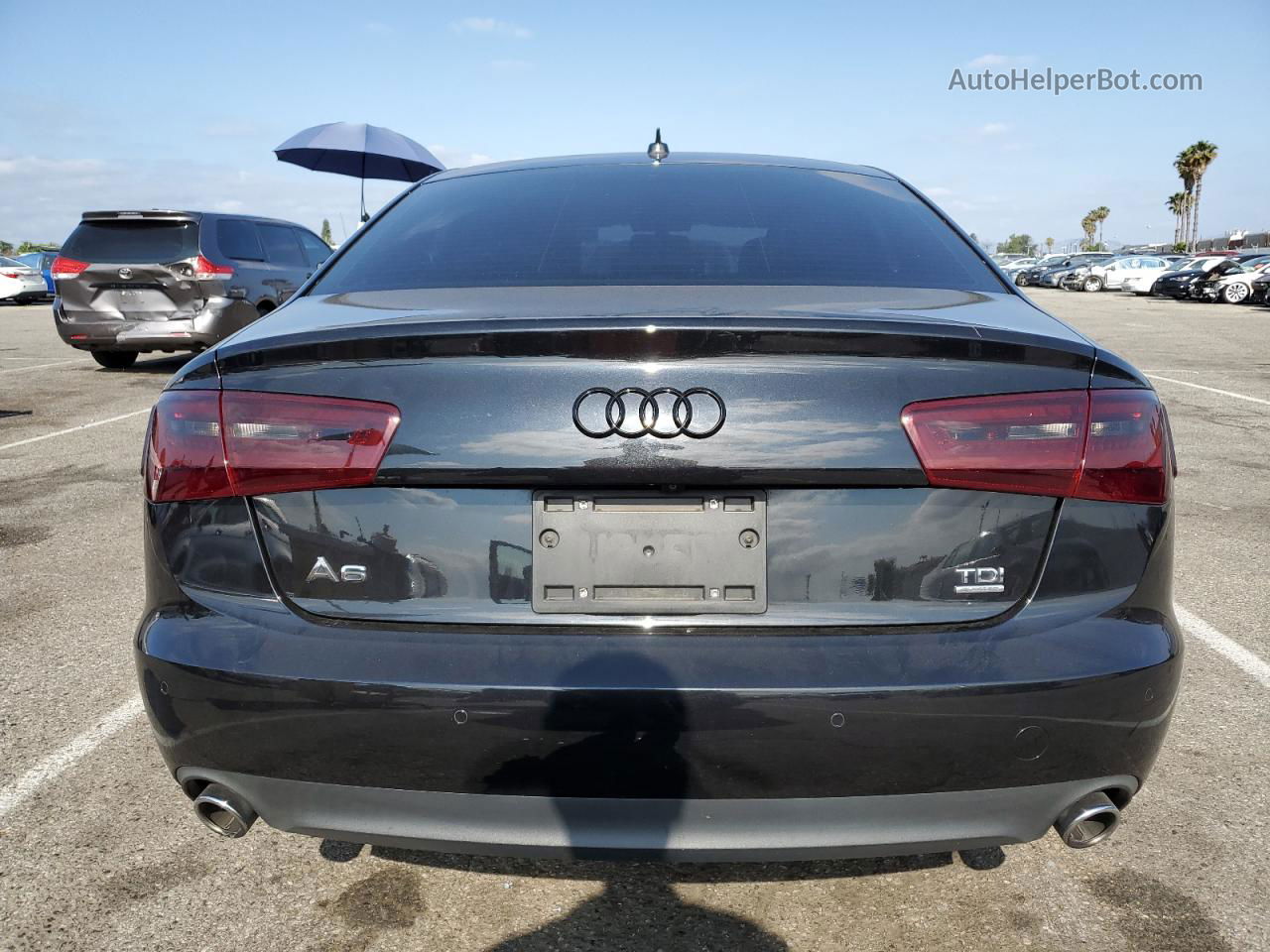 2014 Audi A6 Premium Plus Черный vin: WAUFMAFC7EN011090