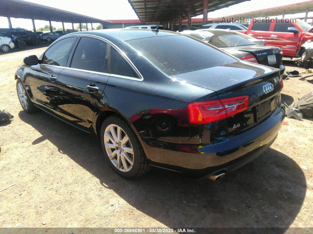 2014 Audi A6 3.0l Tdi Premium Plus Черный vin: WAUFMAFC8EN049931