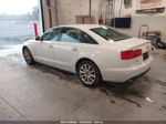 2014 Audi A6 3.0l Tdi Premium Plus White vin: WAUFMAFCXEN046187