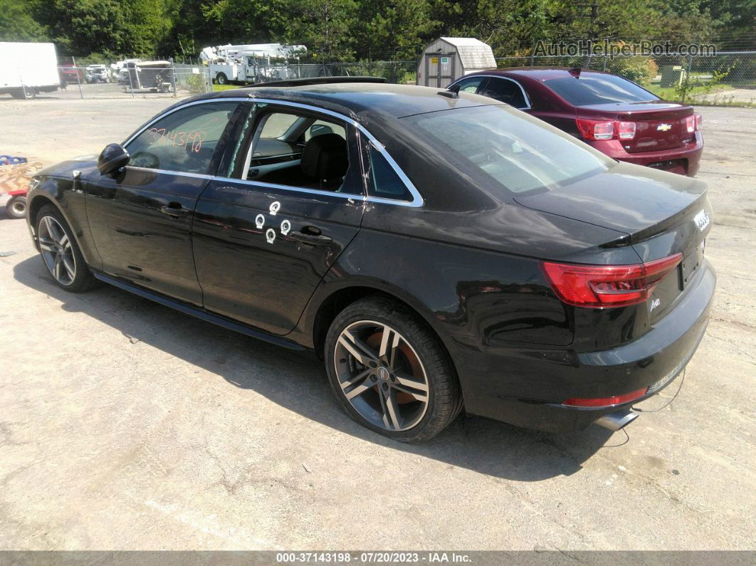 2017 Audi A4 2.0t Premium Черный vin: WAUFNAF40HN010888