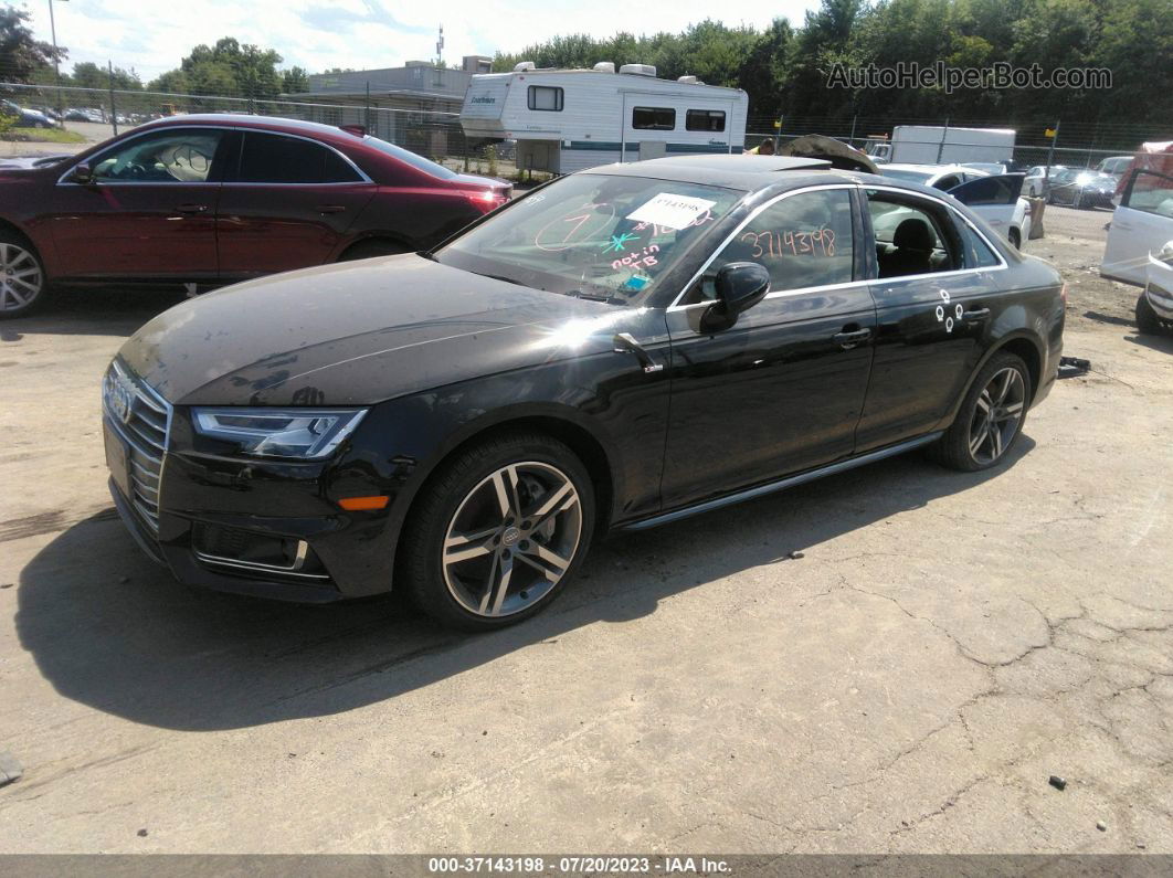 2017 Audi A4 2.0t Premium Черный vin: WAUFNAF40HN010888