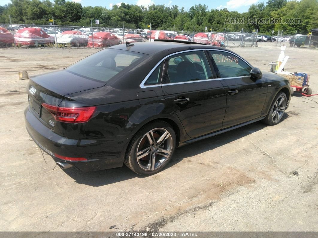 2017 Audi A4 2.0t Premium Black vin: WAUFNAF40HN010888