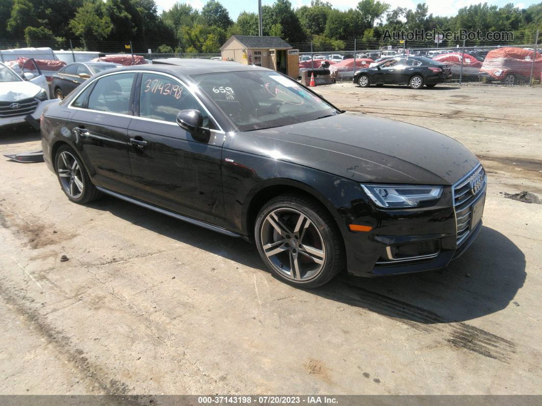 2017 Audi A4 2.0t Premium Black vin: WAUFNAF40HN010888