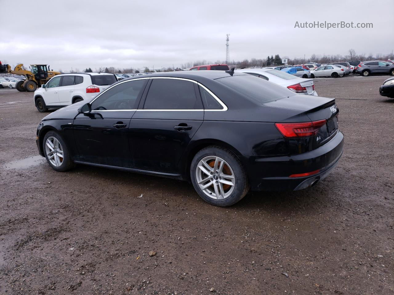 2017 Audi A4 Prestige Черный vin: WAUFNAF40HN043471