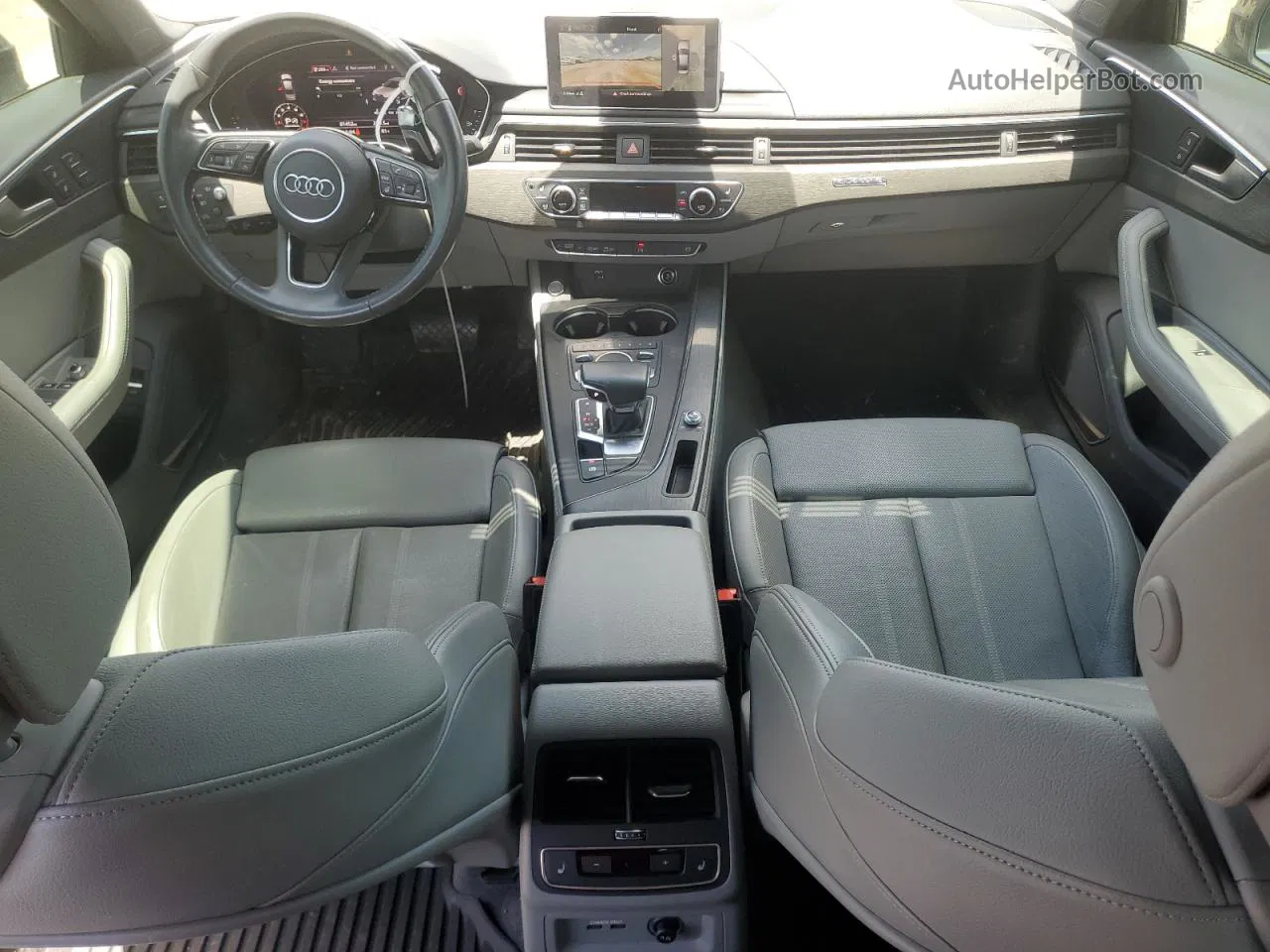 2019 Audi A4 Prestige Серый vin: WAUFNAF41KA016861