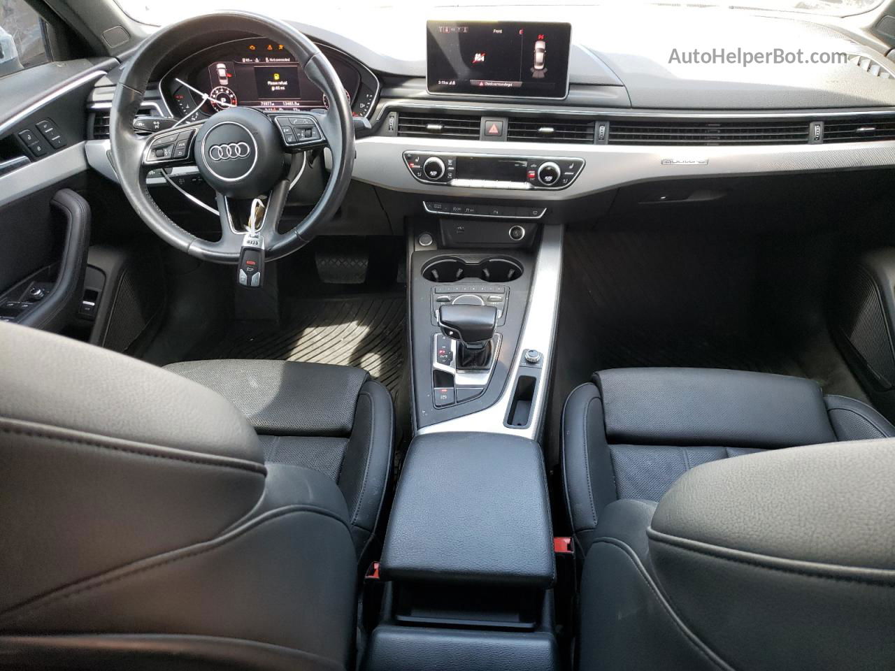 2018 Audi A4 Prestige Silver vin: WAUFNAF43JA121769