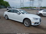 2019 Audi A4 45 Premium White vin: WAUFNAF43KA097779