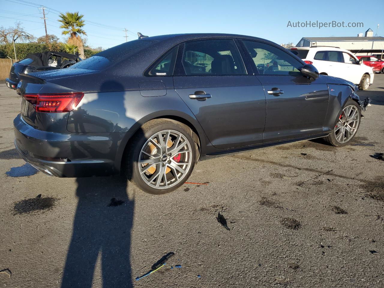 2019 Audi A4 Prestige Charcoal vin: WAUFNAF45KA032223