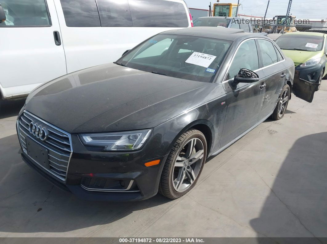 2017 Audi A4 Prestige Черный vin: WAUFNAF46HN021801