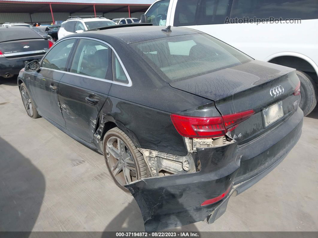 2017 Audi A4 Prestige Черный vin: WAUFNAF46HN021801