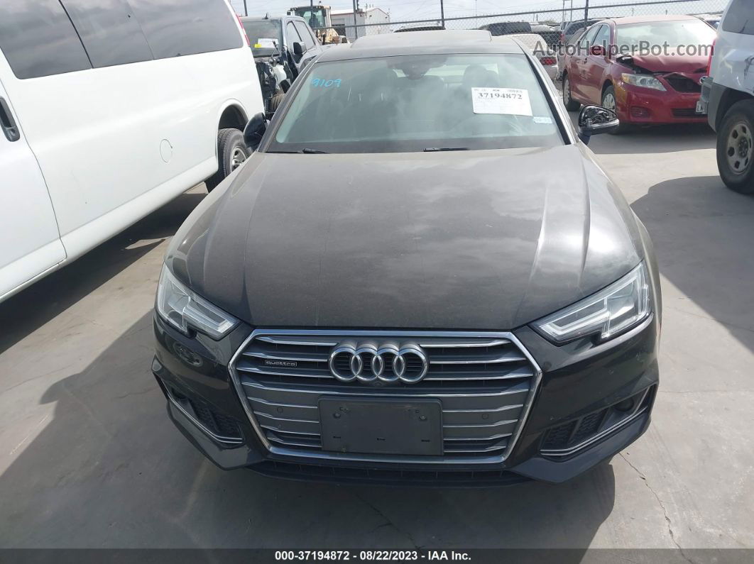 2017 Audi A4 Prestige Черный vin: WAUFNAF46HN021801