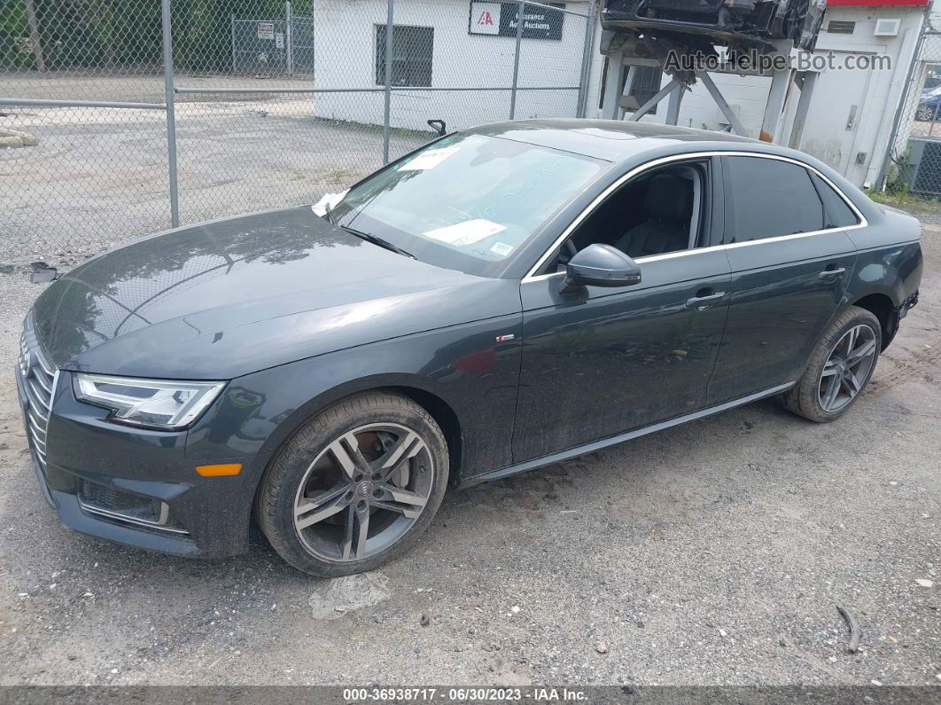 2017 Audi A4 Prestige Gray vin: WAUFNAF46HN028103