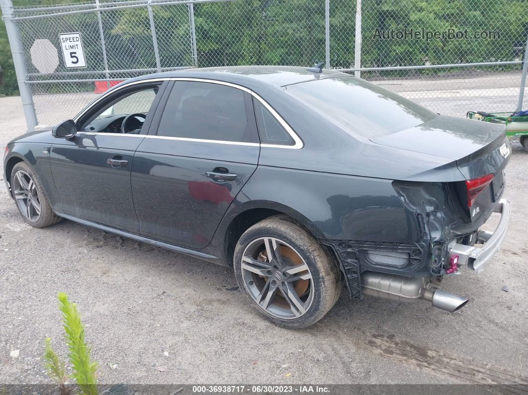 2017 Audi A4 Prestige Gray vin: WAUFNAF46HN028103