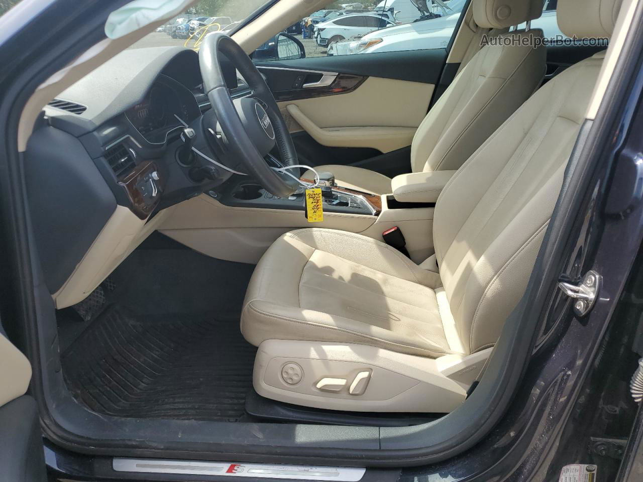 2018 Audi A4 Prestige Charcoal vin: WAUFNAF47JA060510