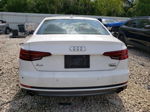 2018 Audi A4 Prestige White vin: WAUFNAF47JA157254