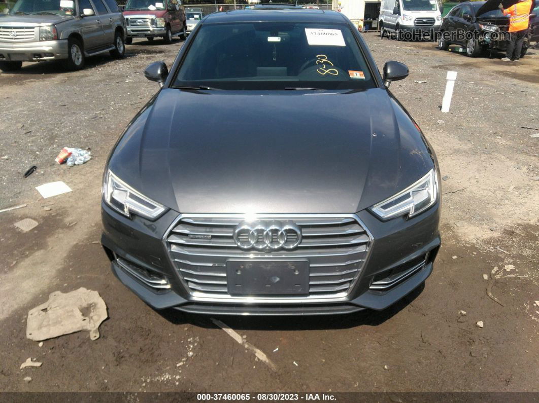 2017 Audi A4 2.0t Premium Gray vin: WAUFNAF48HN037370