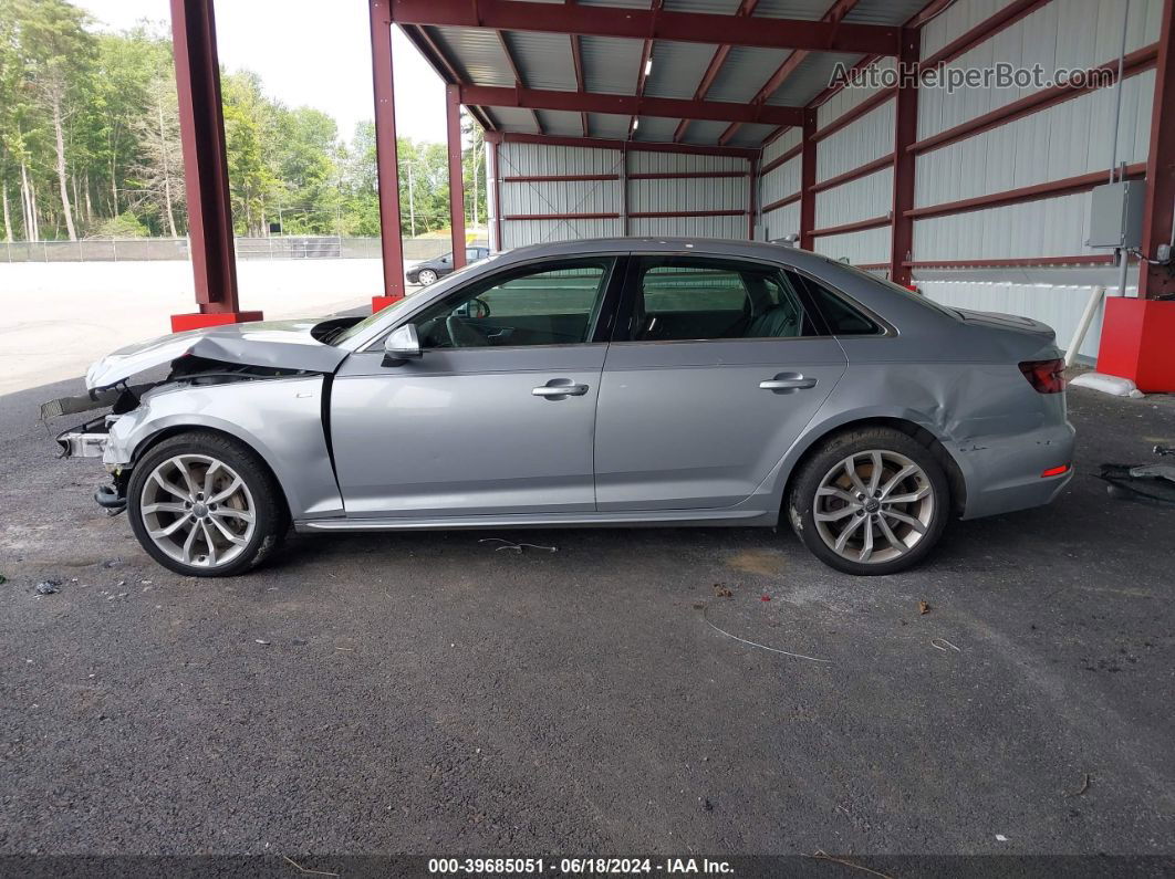 2019 Audi A4 45 Premium Silver vin: WAUFNAF49KA023573